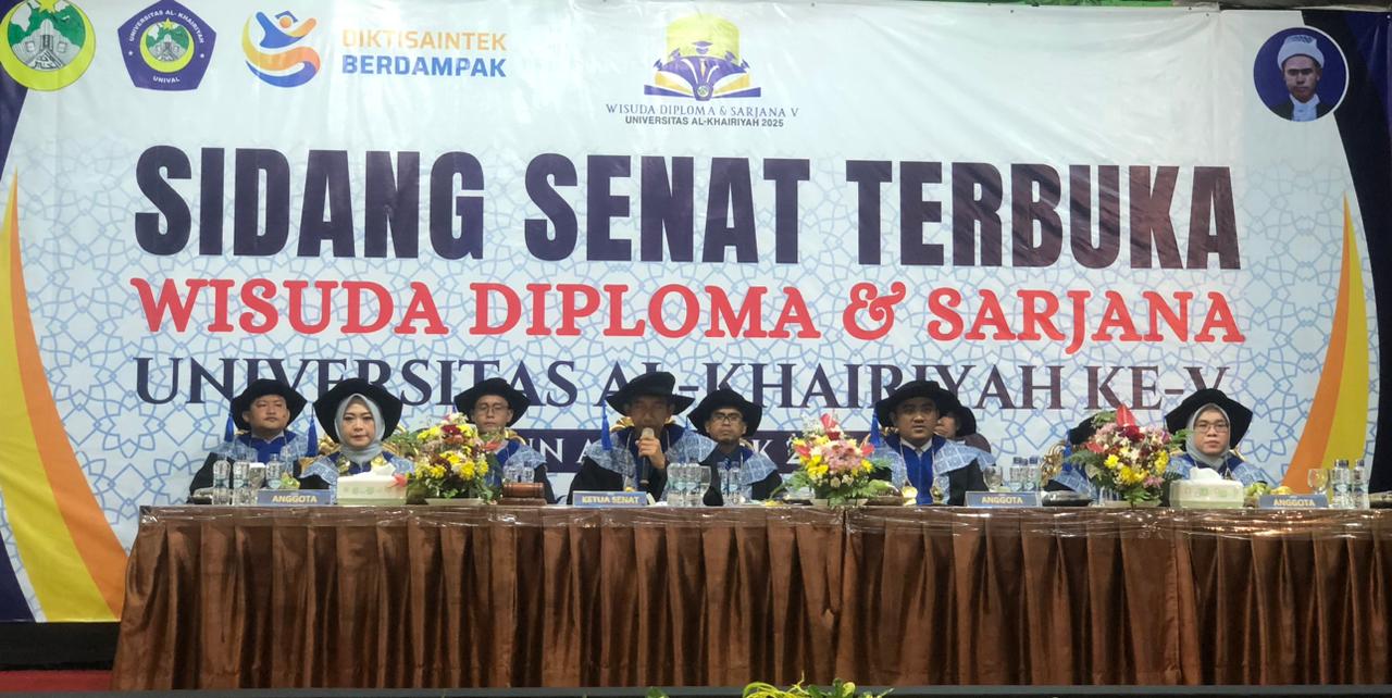 342 Mahasiswa Universitas Al Khairiyah Di Wisuda, Siap Sambut Dunia Kerja