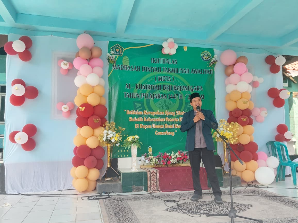 PB Al-Khairiyah Hadiri Ikhtifalan di MDTA Al-Khairiyah Beji Bojonegara